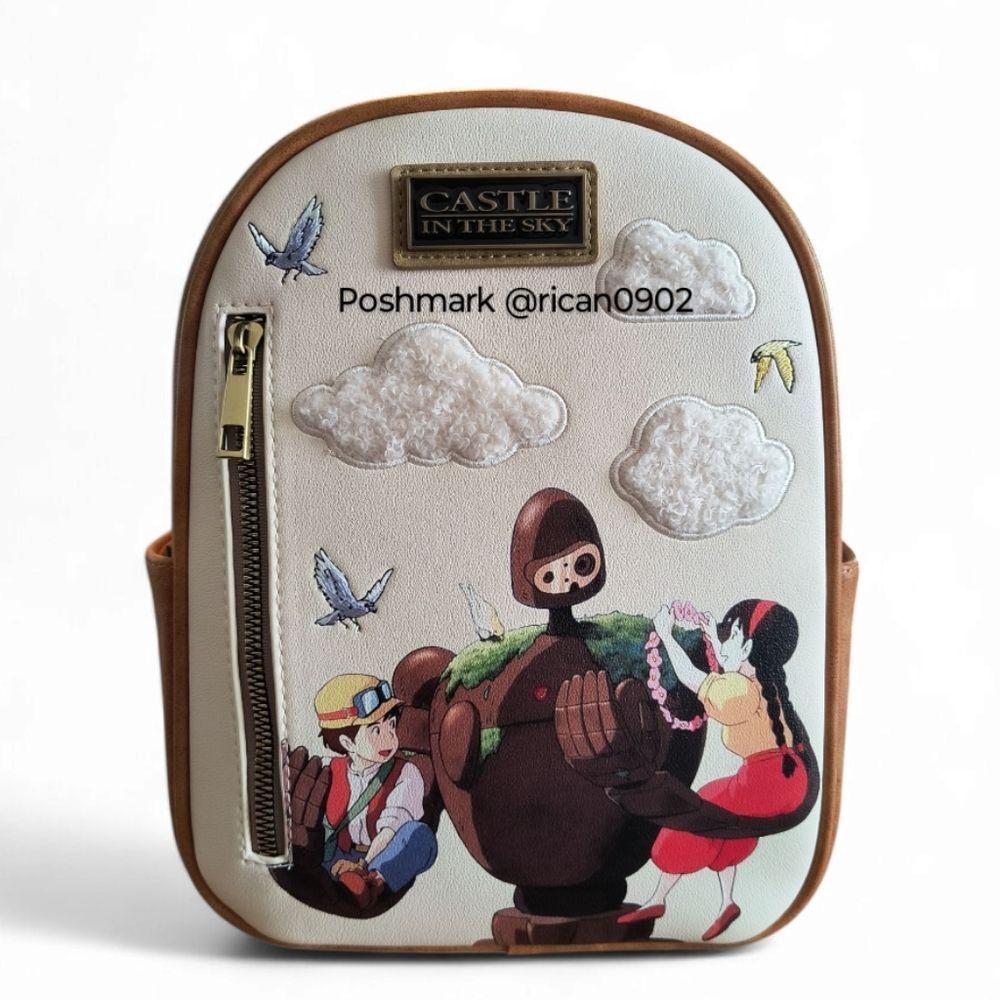 Studio Ghibli Castle in the Sky Group Portrait Mini Backpack